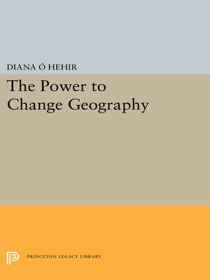 cover image of The Power to Change Geography